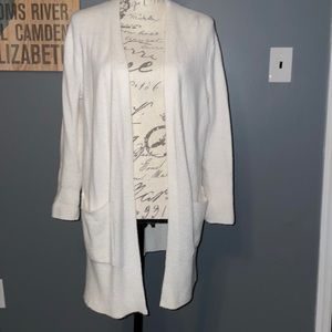 Madewell super soft white cardigan Sz XS